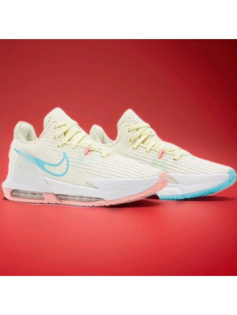 New Nike LeBron Witness 6 Easter Basketball Shoes CZ4052-103 Men 13 Coconut Milk